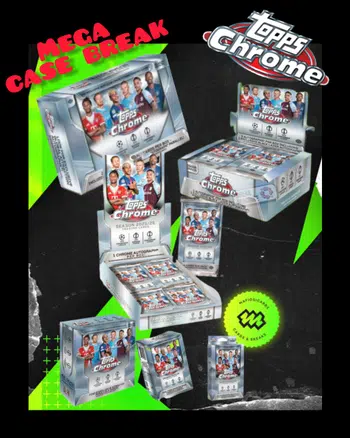 ✨✨MEGA BREAK SOCCER✨✨ NOUVEAUTE TOPPS CHROME UEFA 2025/26