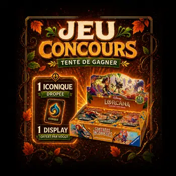 live lorcana 12 iconique display en cadeau et bien d'autre chose