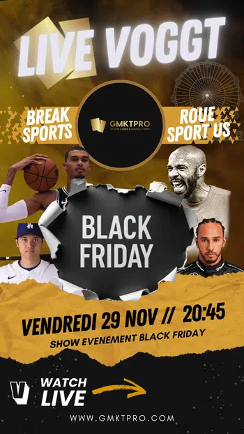 💥 SHOW BLACK FRIDAY + ROUE FULL SPORTS 💥