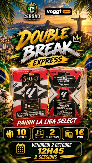 🇪🇸 DOUBLE BREAK EXPRESS • PANINI LA LIGA SELECT 25/26 • 2 BLASTERS (X2)🇪🇸