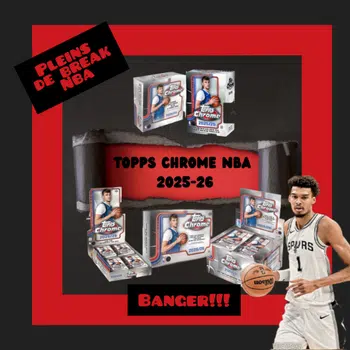 NOUVEAUTE💥TOPPS CHROME BASKETBALL 2025/26   /// SOCCER