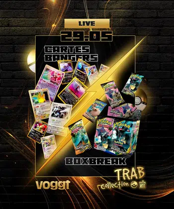 BOXBREAK display Duo de Choc + BANGER de carte à l'unité!! Wizzard & Bloc EX