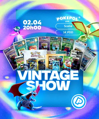 Le Vintage Show - Noctali Aquapolis Beckett PRISTINE 10, Booster EX Deoxys FR, Blisters EX GDP et DP Merveilles Secrètes à 1€ pdd 🚀🔥😍🤯💫