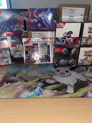 Items scellés et cartes gradées