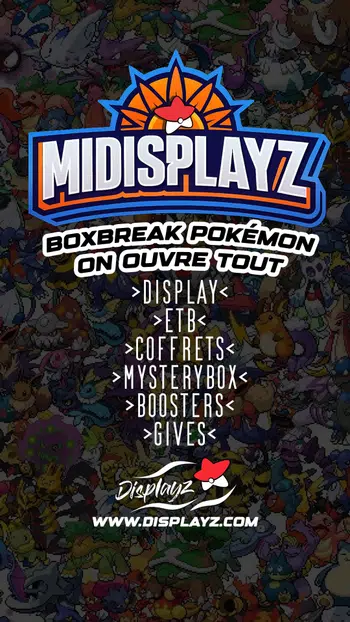 MIDISPLAYZ BOXBREAK POKÉMON