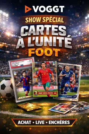 Live Cartes à l'unité Foot
