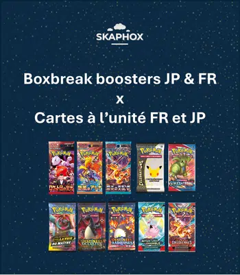 Live boxbreak et cartes FR et JP