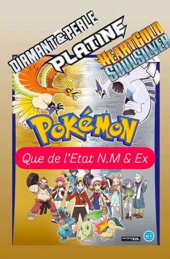 Full État N.M et Ex - D&P Platine HGSS - 100% FR