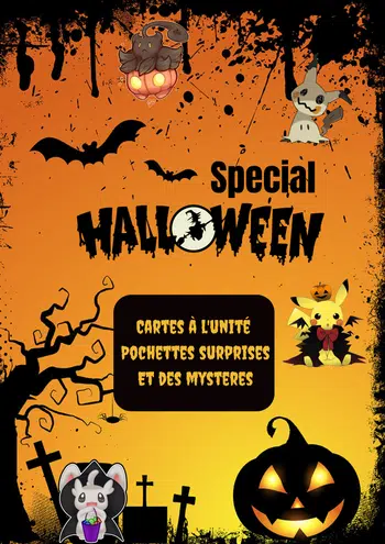 🎃Spécial Halloween🎃Cartes à l'unité🎃Pochons Mystères et des Mystères🎃
