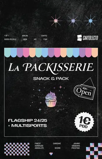 🍩🧁La Packisserie: 1€ pdd Flagship 24/25