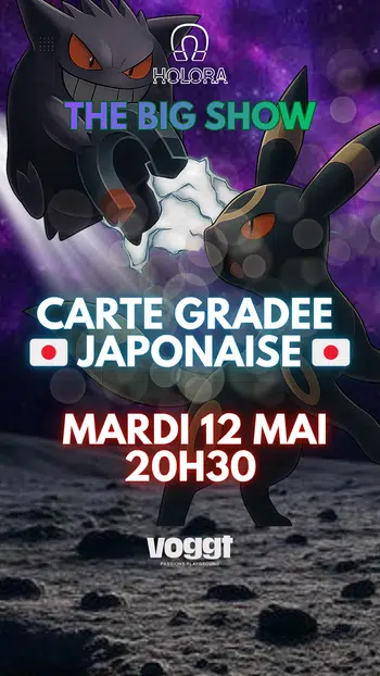💥🇯🇵 THE BIG SHOW CARTE GRADEE JAP🇯🇵💥