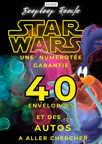 STAR WARS - Enveloppes mystères