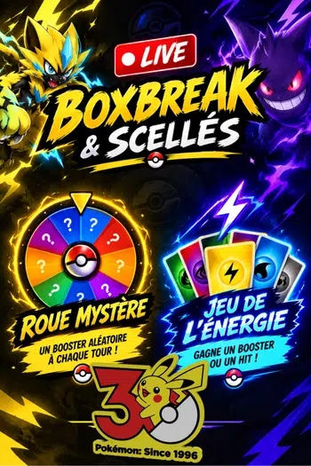 BoxBreak / Scellés / Roue mystère > Booster 30 ans, EB07. 151…