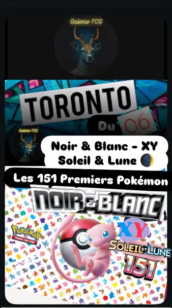 Les 151 Premiers - Noir & Blanc XY Soleil & Lune