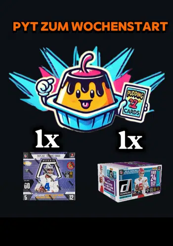 PYT #16 2025 1x Mosaic Hobby International + 1x 2025 Donruss Retail