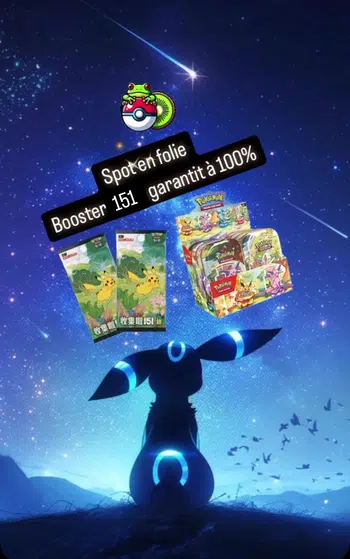 💫💫 ⚠️ Mini tin 8.5 a 20€ ⚠️ Viens compléter ton master set EV8.5/SV8a + jeu du spot booster 151 Chinois garantit 100% gagnant ,cartes l'unité 1€ PDD 💫💫