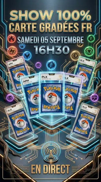 🇫🇷THE BIG SHOW CARTE GRADEE RECENTE FR 🇫🇷