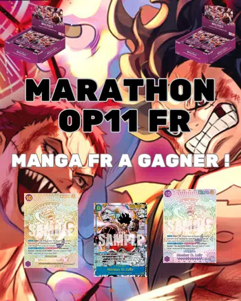 Big Marathon OP11 FR ! Manga GODPACK FR a win !