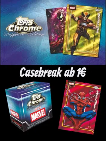 🕷️  BACK AGAIN MIT MARVEL SAPPHIRE CASEBREAK AB 1€ 🕷️