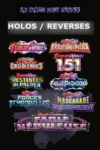 Boutique Holos et  Reverses De EV1 A EV6.5