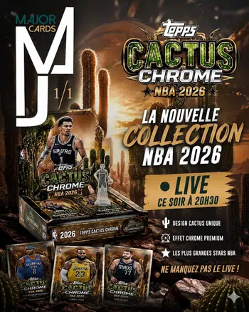 🏀✨ CASEBREAK NEW TOPPS CHROME CACTUS JACK 25/26 ✨🏀