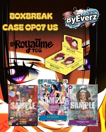 ⚡️ Case de Display OP07 US 🇺🇸  Boxbreak / Boa Manga ! 😍