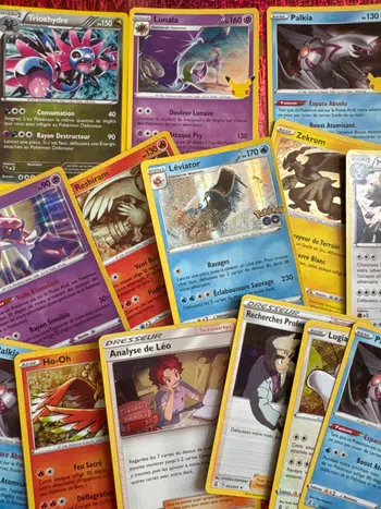 Cartes Pokémon toutes générations confondues