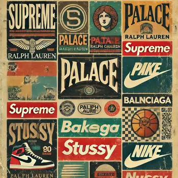 1€ PDD - Vintage / Balenciaga / Obey / Burberry / Nike ACG / Adidas / TNF ....