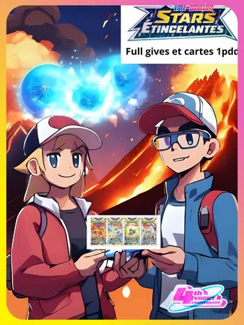 Display star étincelantes et full gives et carte a l'unité