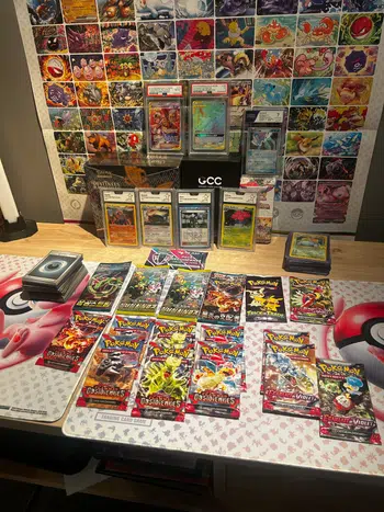 Carte a l'unité venez completer vos series de wizard a ecarlate et violet