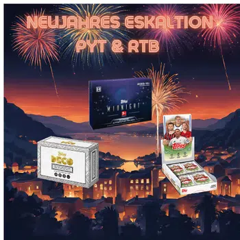 Neujahres Eskalation 5 Boxer Deco Pyt Topps Flagship Case  PYT und Buli Mixer Pyt und Gutscheine Teil 1