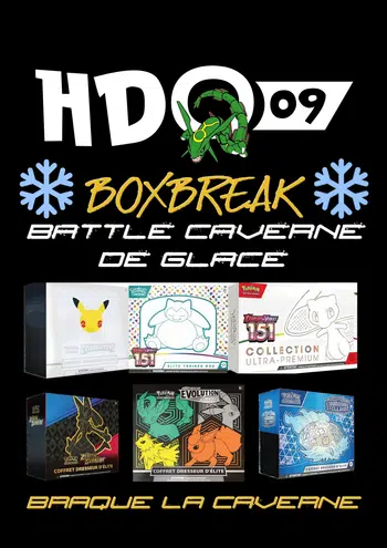 Boxbreak Multi séries  -Battle Caverne de Glace-!