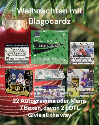 Ist denn schon wieder Weihnachten? Giga Mega Special NFL-Break! Holt Euch Eure Teams