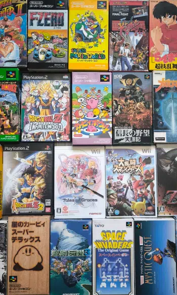 Du Rétrogaming 100% Jap !