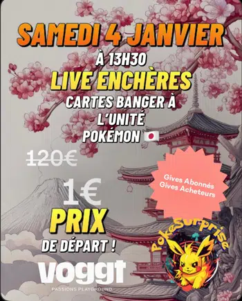 🔥Cartes à l'unité 1€PDD 🇯🇵