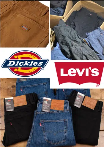 DESTOCKAGE 👖Levi's🐎/Dickies pant 🏗️