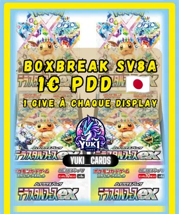 Boxbreak Terastal Festival sv8a 1€ PDD 🇯🇵