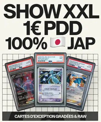 (Listing en cours) 1€ PDD CARTES JAPONAISES D’EXCEPTION — GRADÉES & RAW