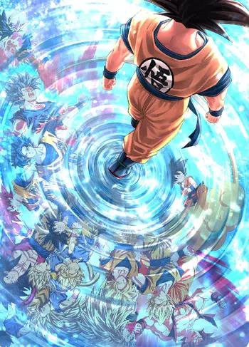 Live dragon ball tranquille avec la vachette 🐮