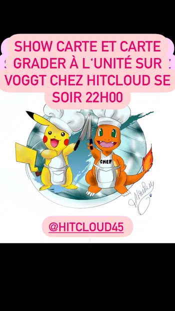 Show cartes et cartes grader à l’unité venez faire vos demande ☺️