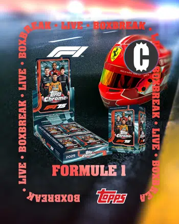 TOPPS CHROME FORMULA 1 2025 RELEASE DAY !