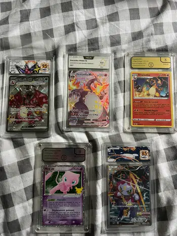 Lot cartes gradées Pokémon