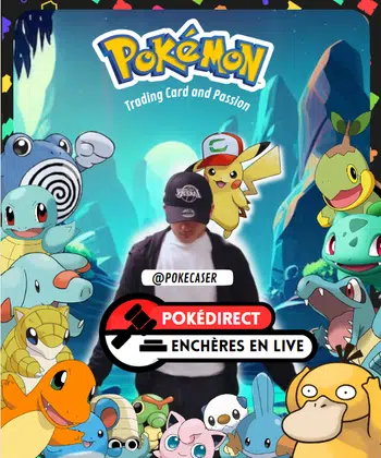 PokéEnchères en Direct: Attrapez l'Excitation des Cartes Pokémon!