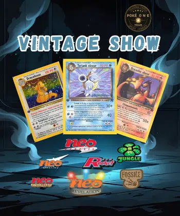 VINTAGE SHOW ✨ Carte à l'unités ! Rocket, Neo , Jungle , ED2 , Fossile...