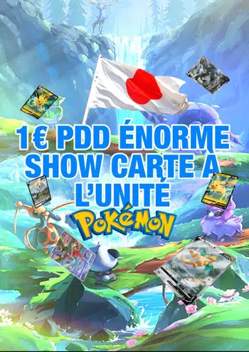 1€PDD 500 CARTES FLASH ENORME LIVE