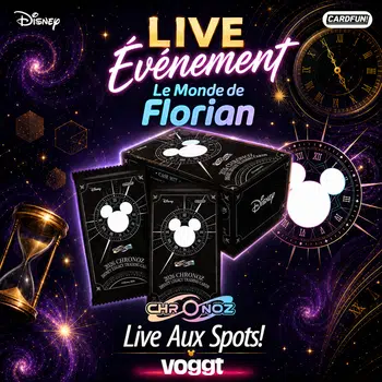 LIVE DISNEY CHRONOZ - Live aux spots - Vient chercher ta carte numéroté