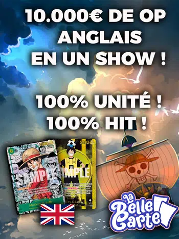 NOTRE PLUS BEAU SHOW ONE PIECE TCG ! SECRET MANGA &BIEN D'AUTRES!