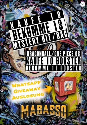 Kaufe 10 bekomme mehr 🥳 GA Auslosung