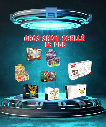 ÉNORME SHOW DE SCELLÉ 1€ PDD UPC 151 / UPC 25 ANS DISPLAY DE MINITINS 151 ...