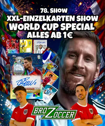 World Cup Einzelkarten Show Special!🏆300€ Giveaways!🎁❤️Größte Show bisher!🔥Alles ab 1€!🤑